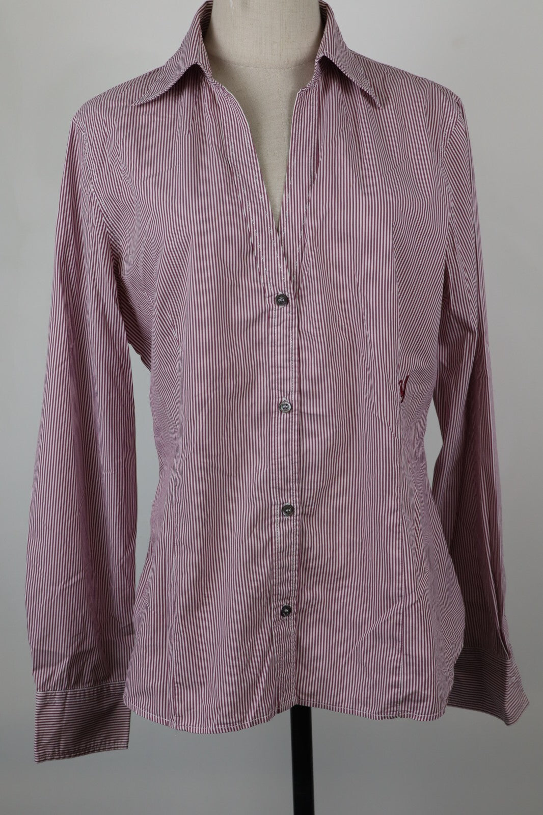MARINA YACHTING CAMICIA DONNA COTONE TG. 48  WOMAN CASUAL VINTAGE COTTON SHIRT
