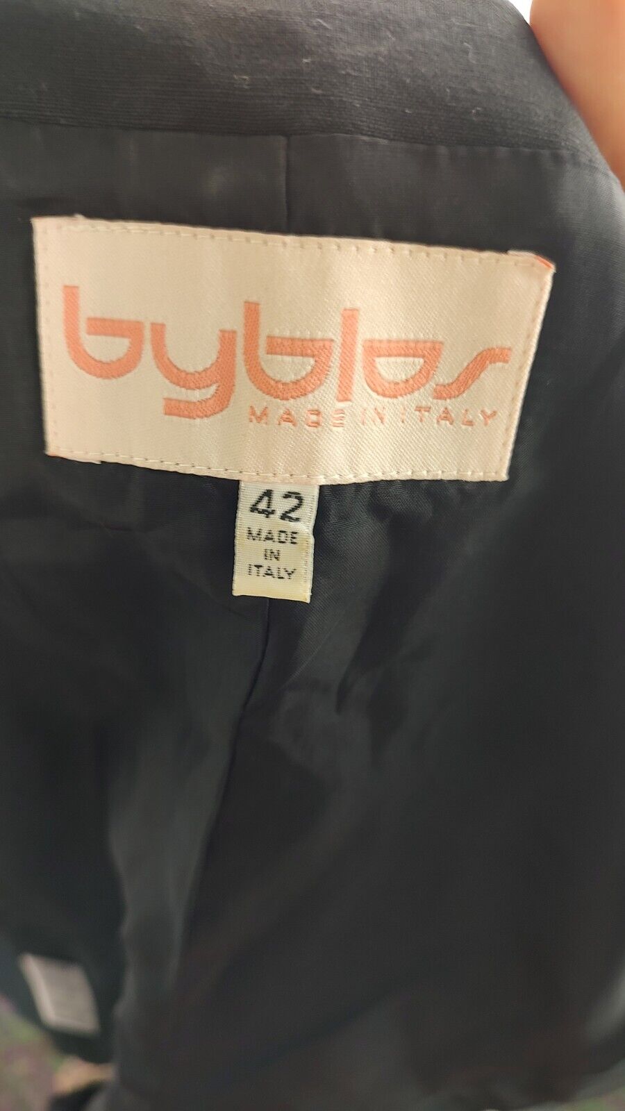 BYBLOS GIACCA LINO DONNA Tg 42 WOMAN CASUAL VINTAGE LINEN JACKET