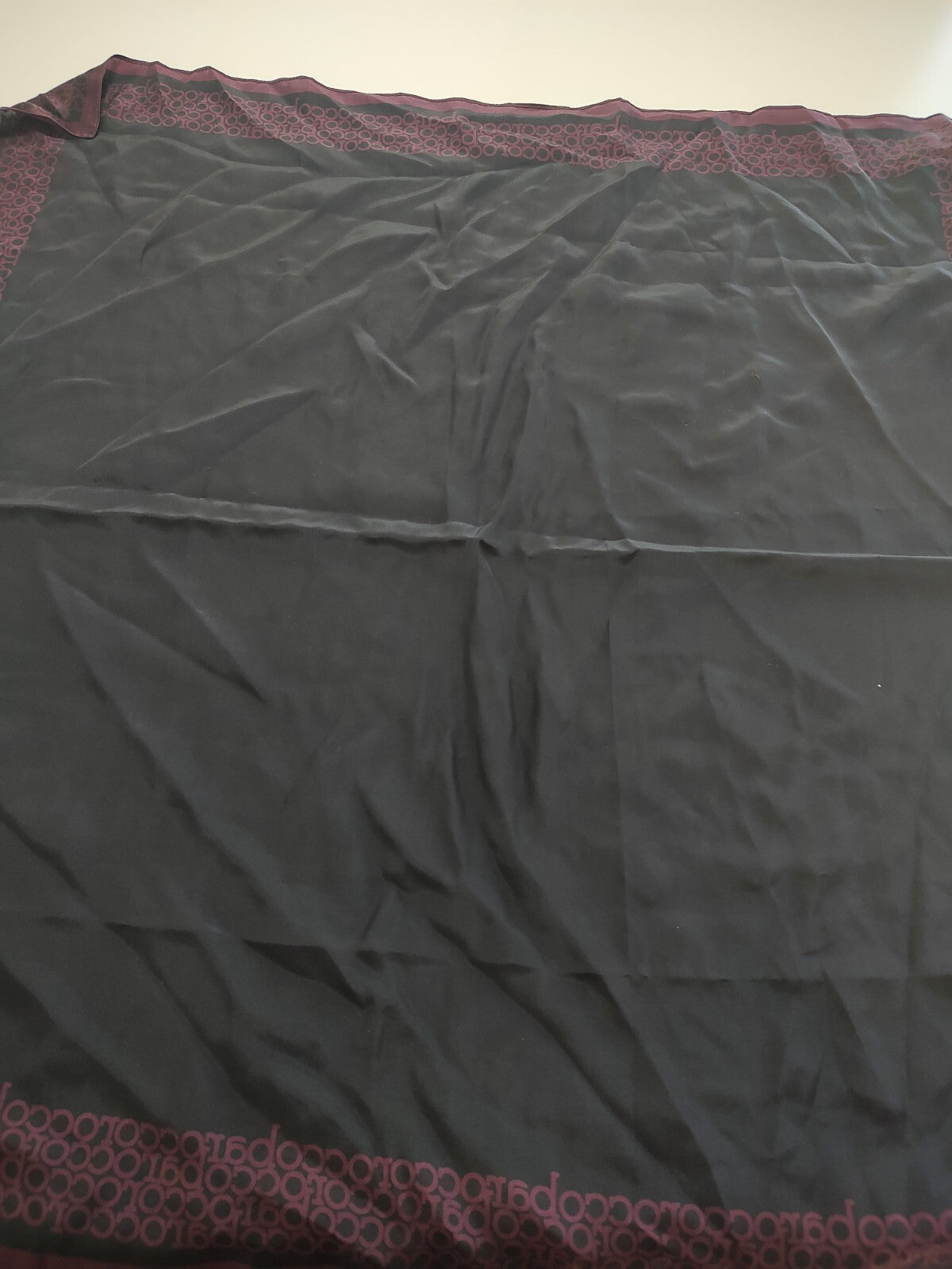 ROCCOBAROCCO FOULARD 100% SILK SETA SCARVES SCARF SQUARE MADE IN ITALY