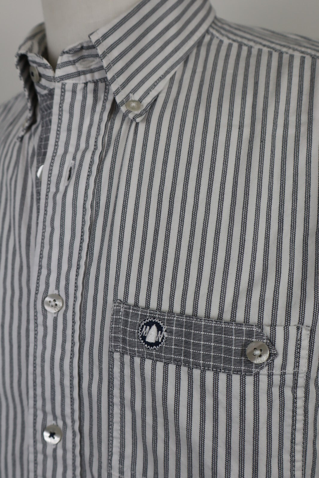 MURPHY & NYE CAMICIA UOMO TG. M MAN CASUAL VINTAGE SHIRT COTONE COTTON