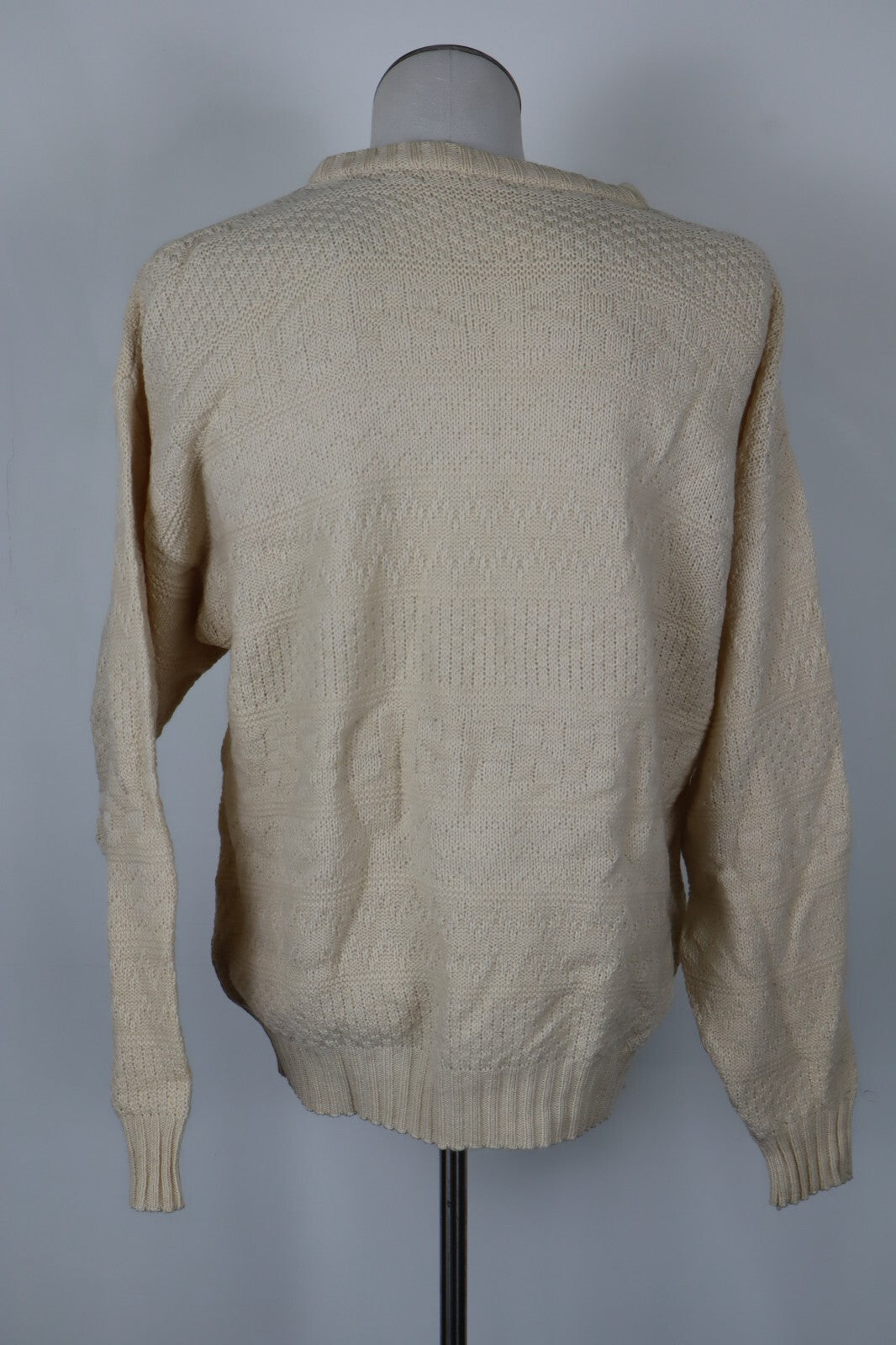 KAPPA MAGLIONE LANA VINTAGE UOMO Tg. M / L MAN SWEATER CASUAL