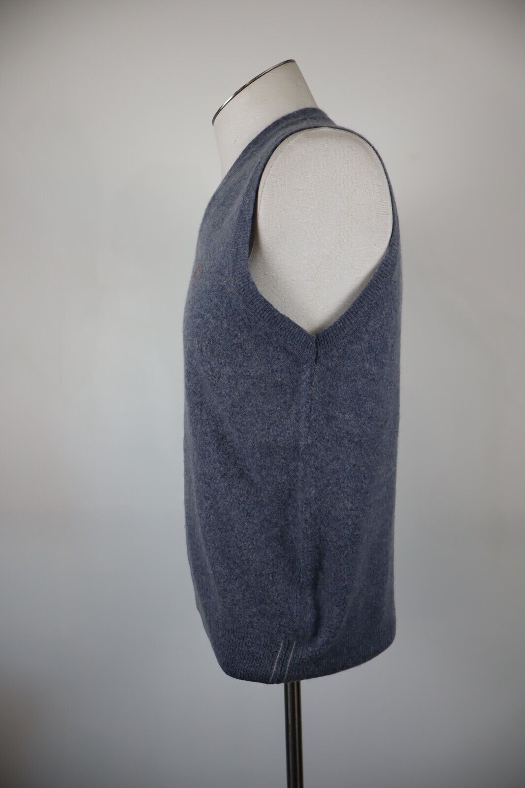 MARLBORO CLASSICS MAGLIONE SMANICATO LANA GILET UOMO Tg. L SWEATER MAN CASUAL