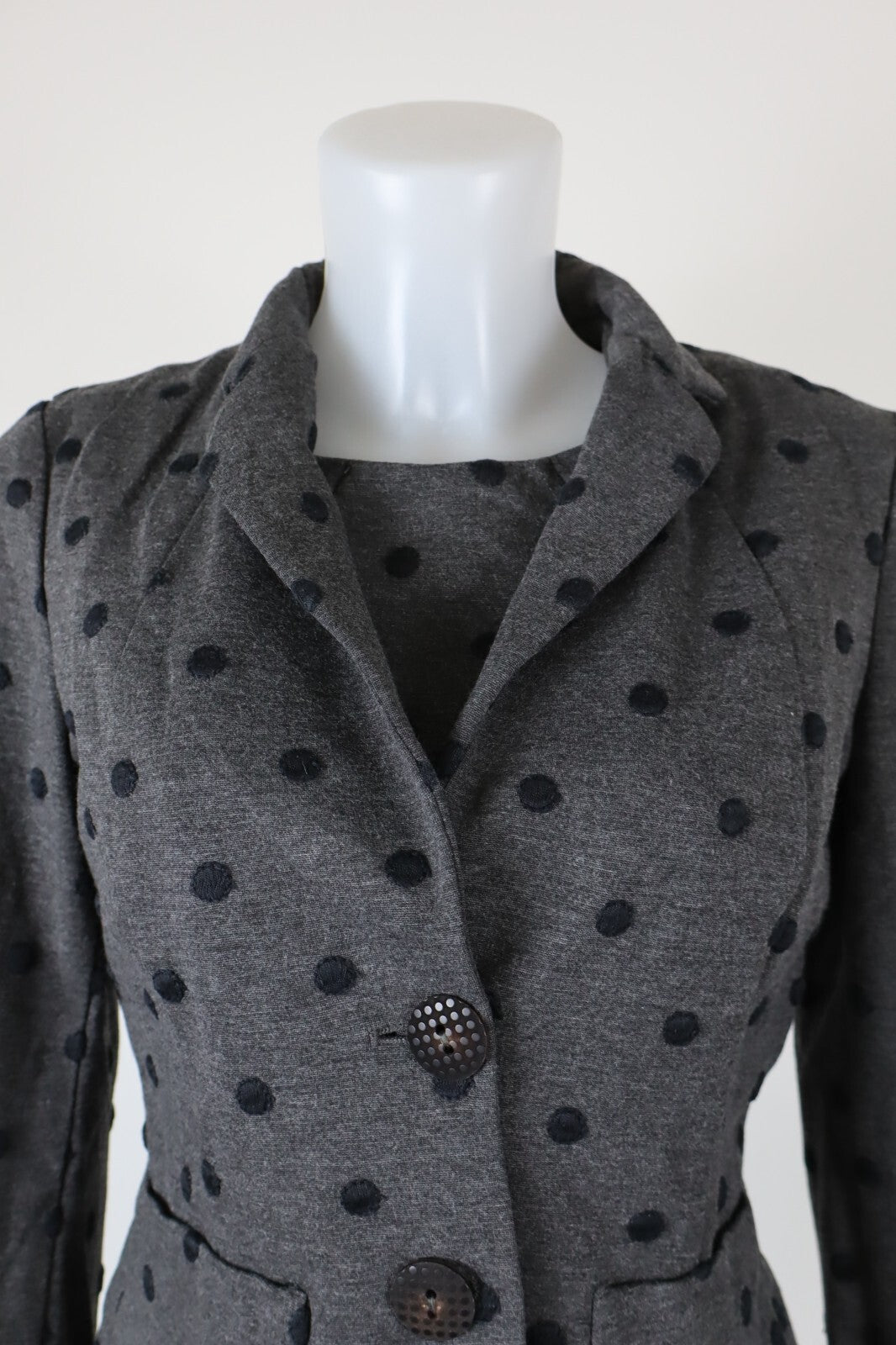 COLMAR COMPLETO DONNA Tg. M VESTITO GIACCA DRESS VINTAGE CASUAL SUIT