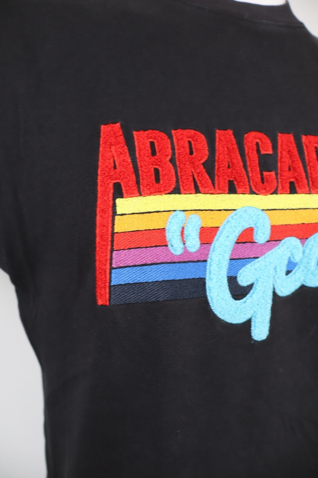 GCDS ABRACADABRA MAGLIA COTONE UOMO TG. M MAN COTTON SHIRT CASUAL VINTAGE