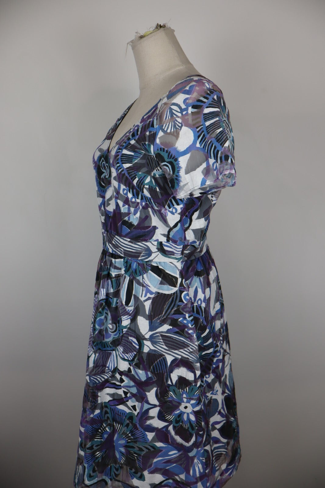 MAX & CO VESTITO ABITO DONNA TG. M WOMAN CASUAL VINTAGE DRESS CERNIERA