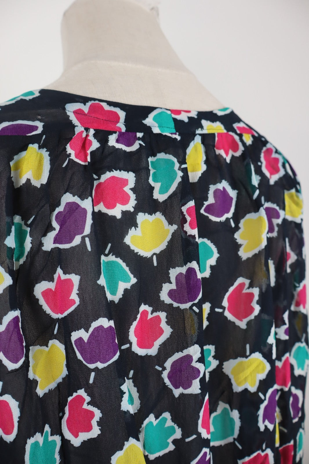 MILA SCHON MAGLIA BLUSA DONNA TG. 44 WOMAN CASUAL VINTAGE TOP T-SHIRT MANICA 3/4