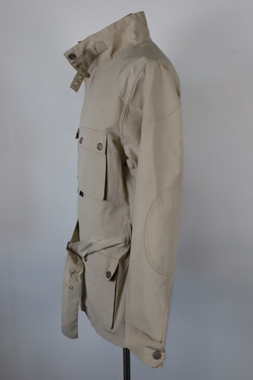 RIFLE CAPPOTTO TRENCH UOMO Tg M MAN VINTAGE CASUAL JACKET COTONE