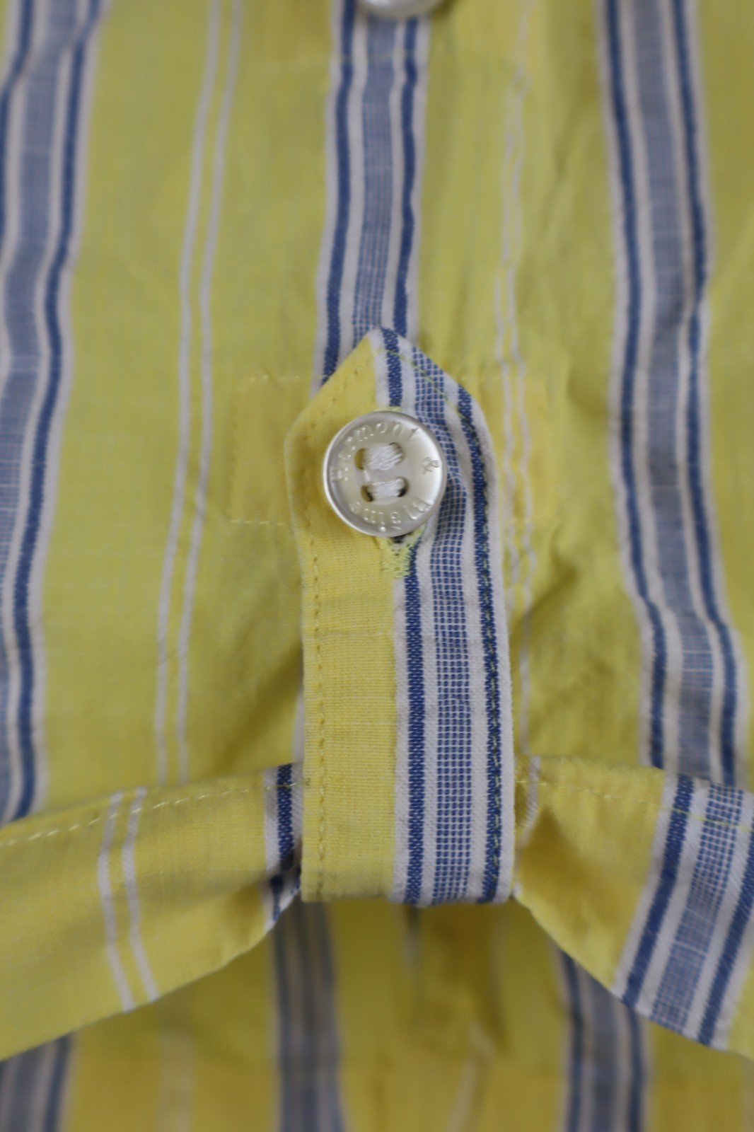 HARMONT & BLAINE CAMICIA COTONE SHIRT UOMO Tg L MAN VINTAGE CASUAL COTTON