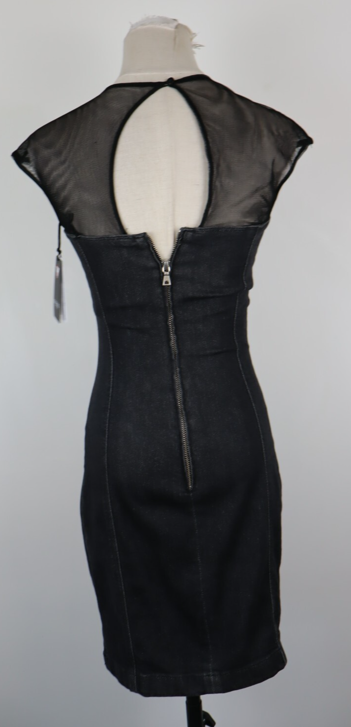 GUESS LOS ANGELES VESTITO ABITO DONNA TG. 3 WOMAN CASUAL VINTAGE DRESS CON TAG