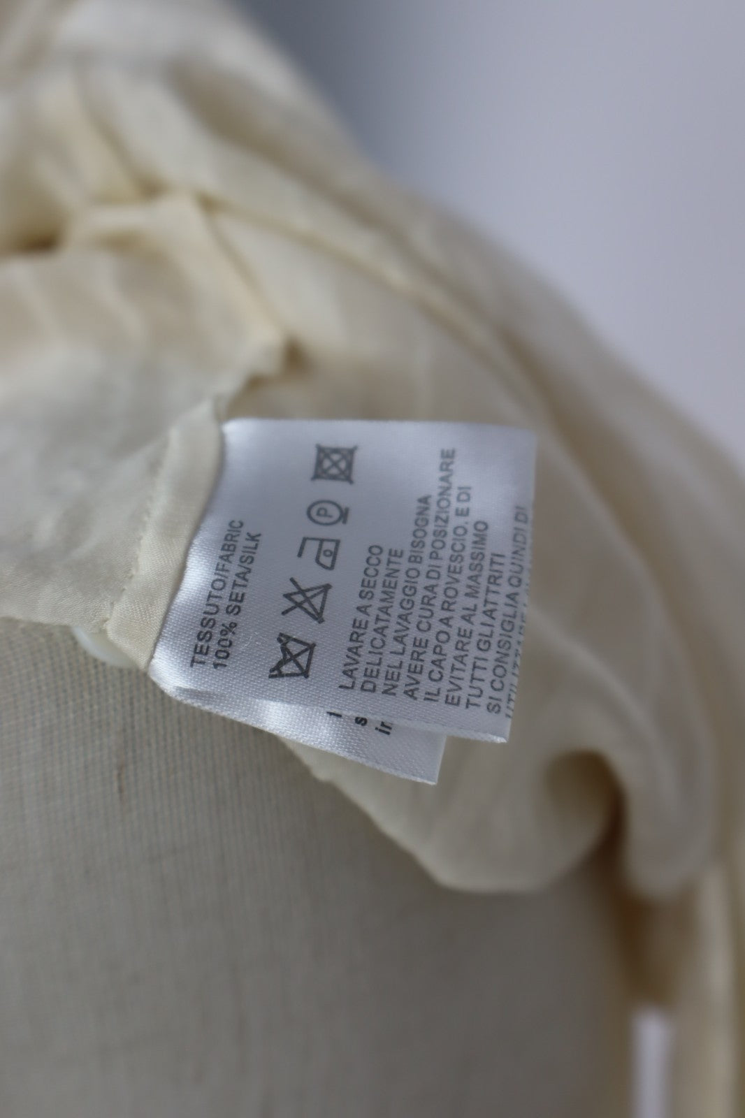 LUISA SPAGNOLI CAMICIA  DONNA TG. S WOMAN SHIRT CASUAL VINTAGE SETA SILK BOTTONI