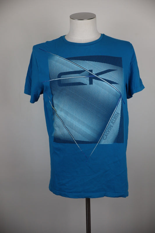 CALVIN KLEIN MAGLIA T-SHIRT UOMO TG. L MAN SHIRT CASUAL VINTAGE COTONE COTTON
