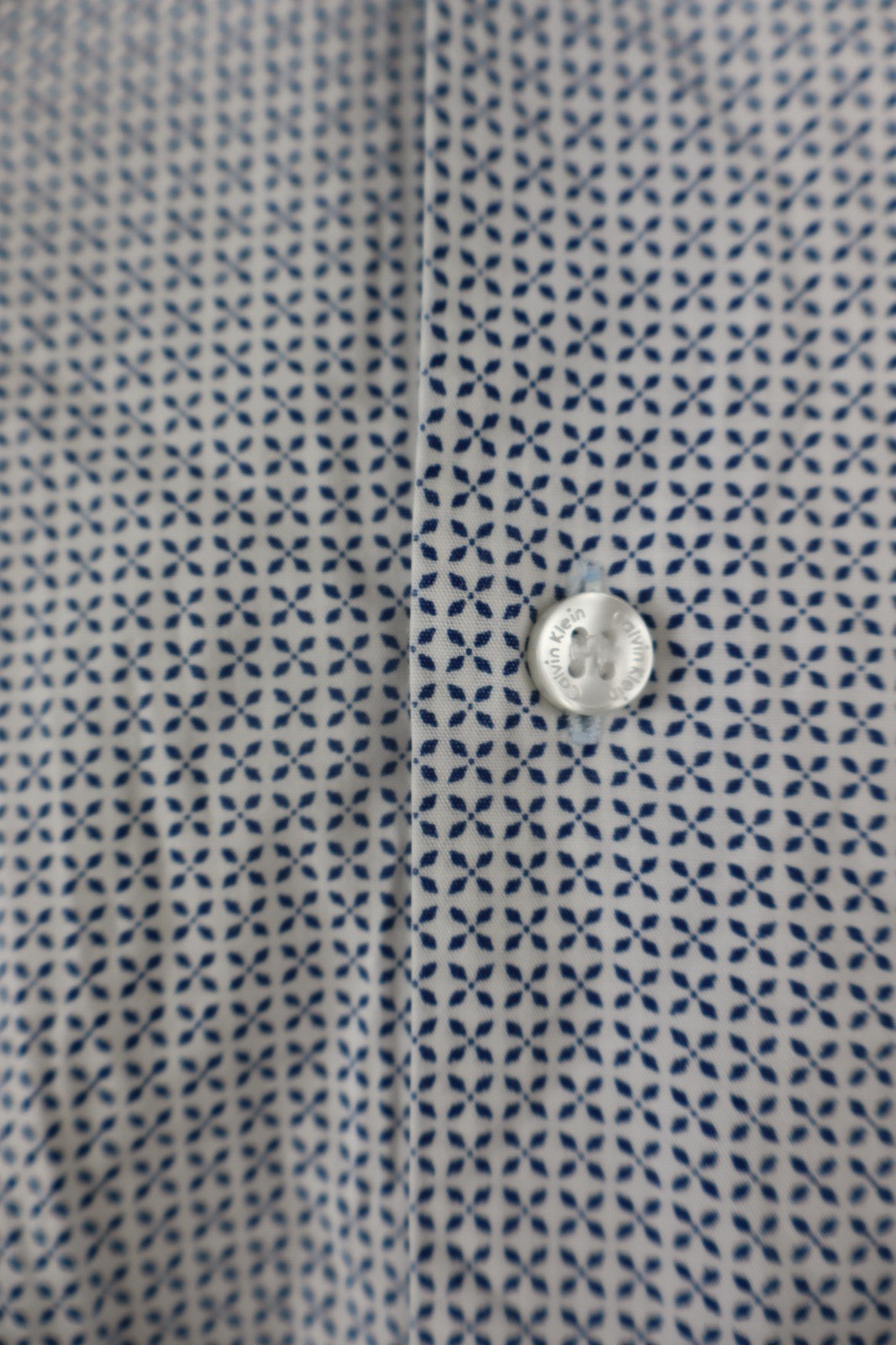 CALVIN KLEIN CAMICIA UOMO 41 16 MAN CASUAL VINTAGE SHIRT COTONE COTTON LOGO