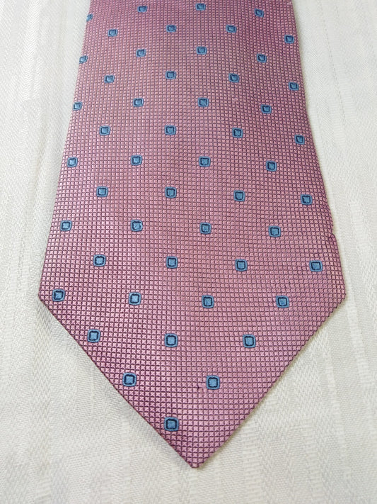 BIAGIOTTI UOMO 100%  SILK TIE SETA CRAVATTA NECKTIE MADE IN ITALY
