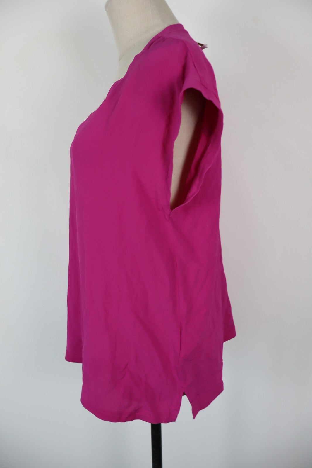 MARELLA MAGLIA DONNA TG. 46 / 10 WOMAN CASUAL VINTAGE T-SHIRT TOP SETA