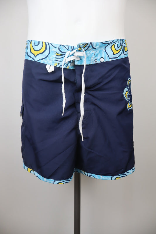 SUNDEK COSTUME PANTALONCINO MARE UOMO TG 36 MEN SWIMSUIT VINTAGE CASUAL LOGO
