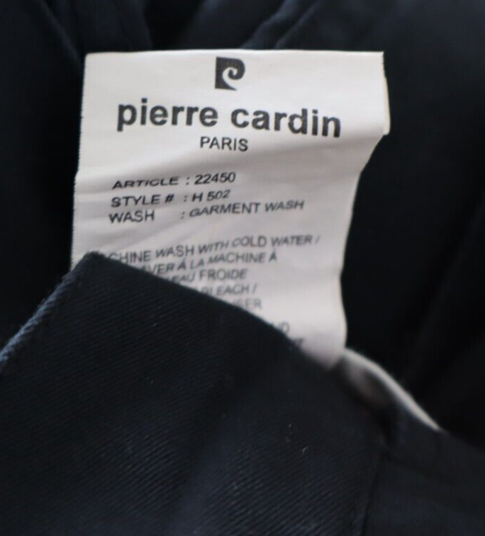 PIERRE CARDIN PANTALONE CASUAL UOMO W36 L34  MAN VINTAGE PANTS COTONE COTTON
