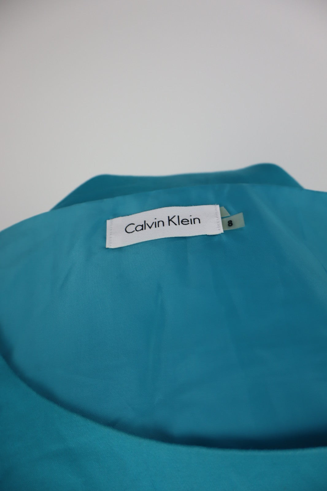 CALVIN KLEIN CK VESTITO DONNA TG. 8 WOMAN CASUAL VINTAGE DRESS ABITO CERNIERA