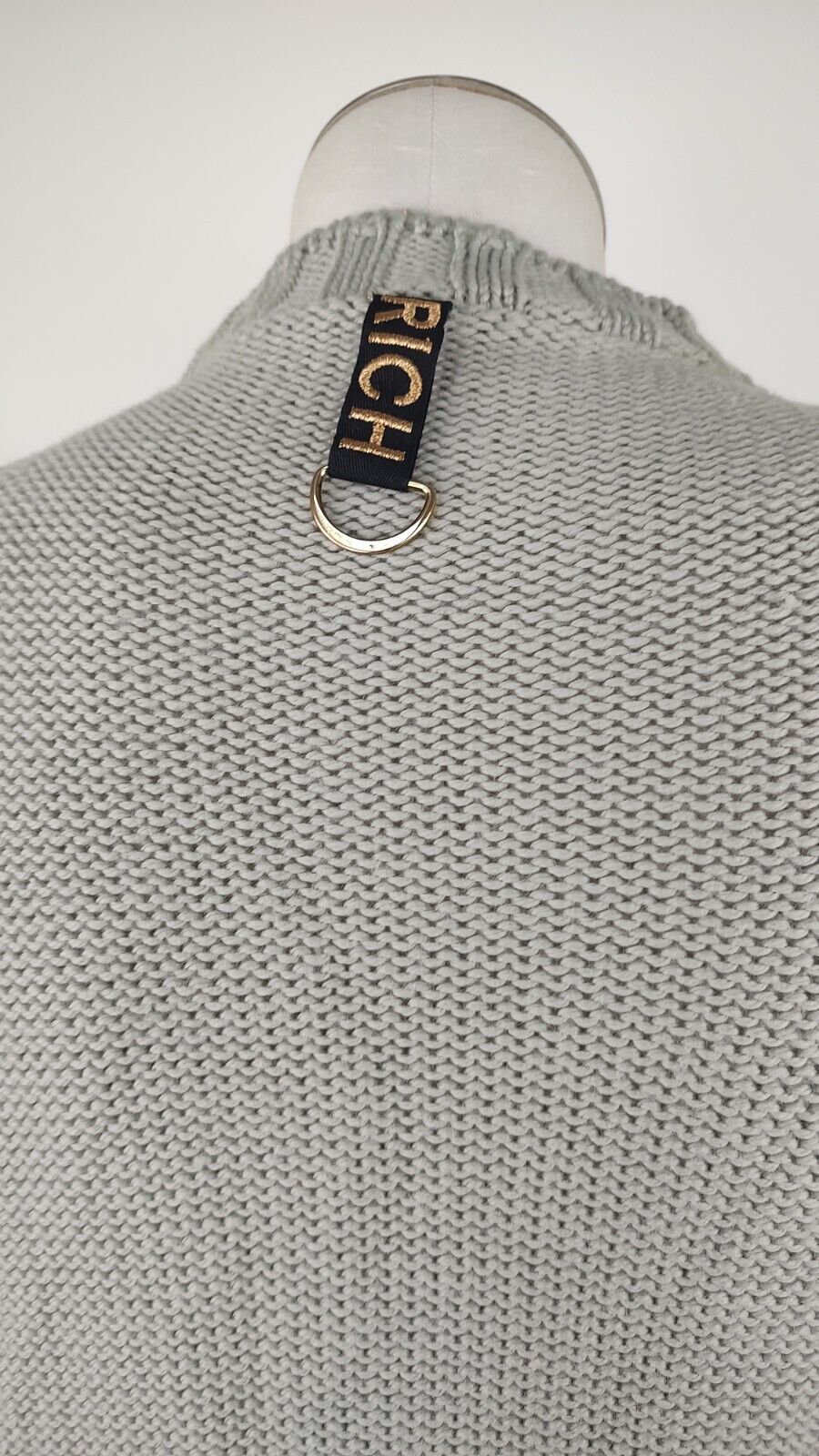 RICHMOND MAGLIONE LANA VINTAGE UOMO Tg. 54 MAN SWEATER CASUAL