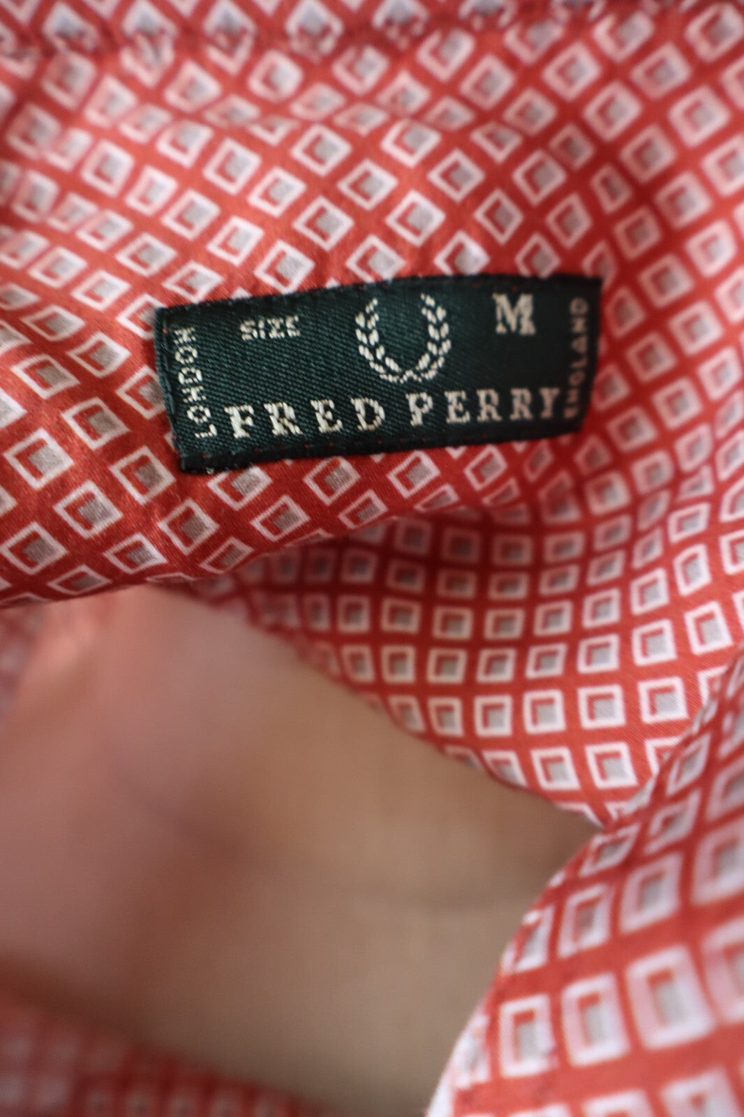 FRED PERRY CAMICIA COTONE DONNA TG. M WOMAN COTTON SHIRT CASUAL VINTAGE