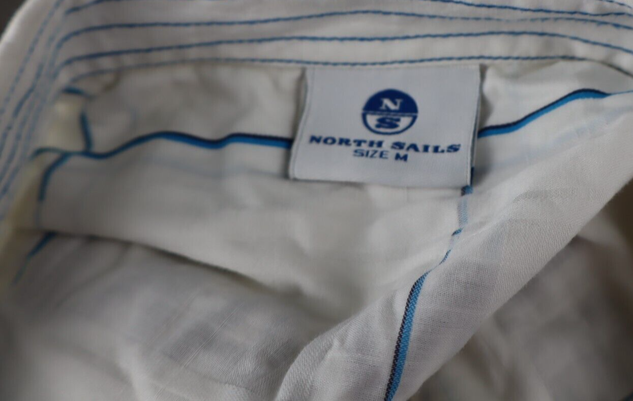 NORTH SAILS CAMICIA UOMO TG M MAN SHIRT CASUAL VINTAGE COTONE COTTON