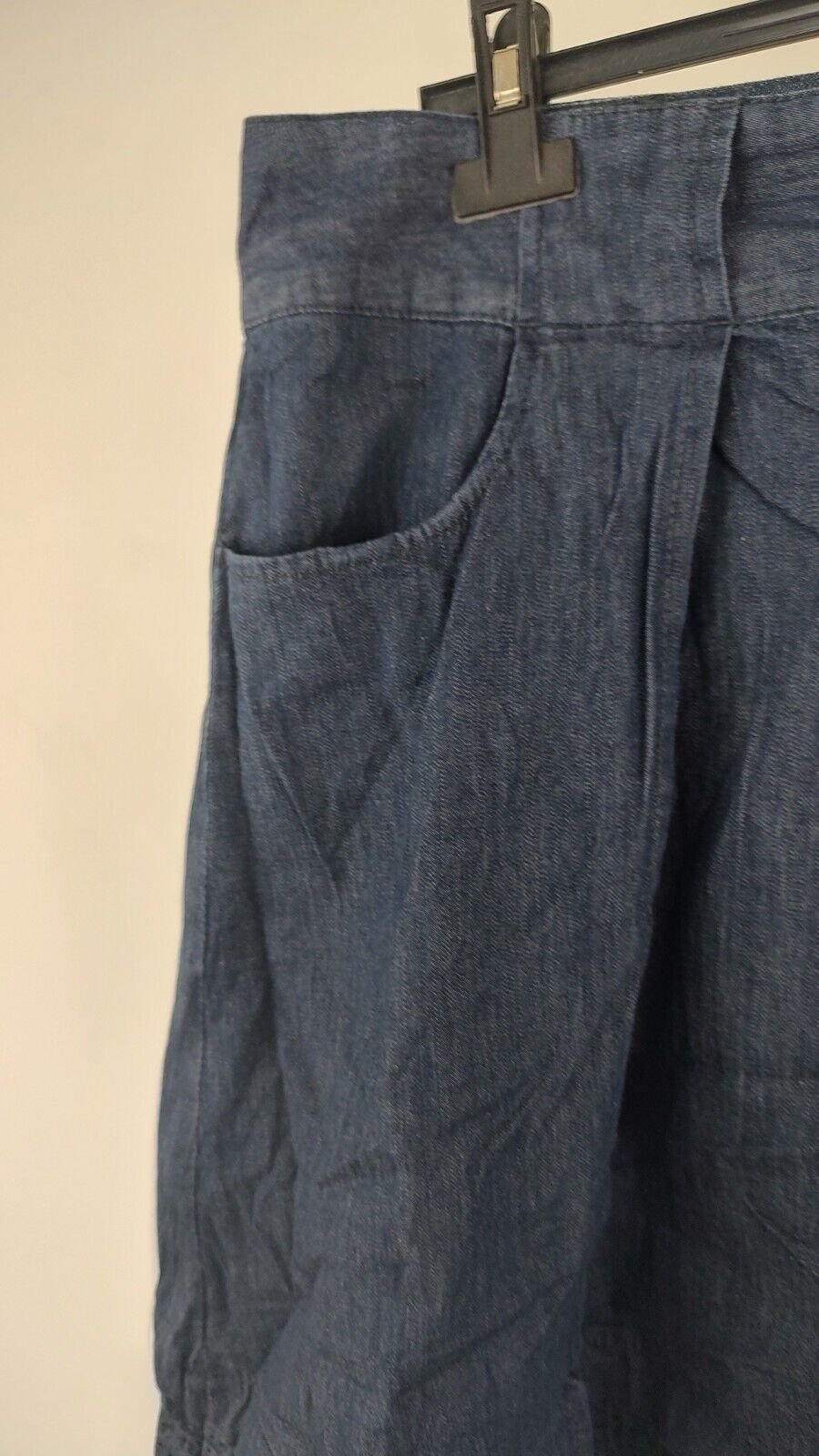 CALVIN KLEIN GONNA DONNA WOMAN SKIRT Tg. W29 CASUAL VINTAGE COTONE