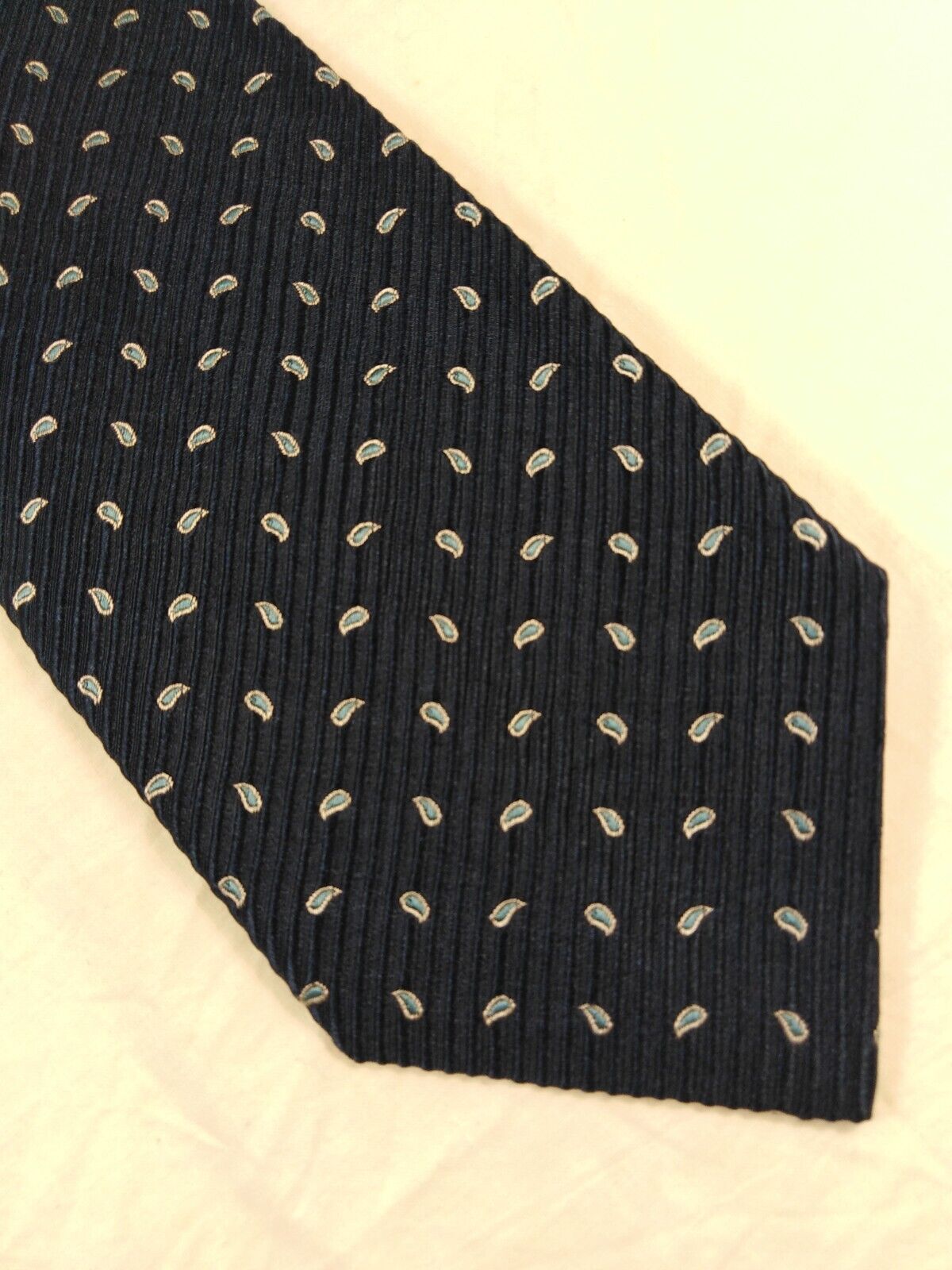 OLIVER BY VALENTINO 100%  SILK TIE SETA CRAVATTA NECKTIE MADE IN ITALY