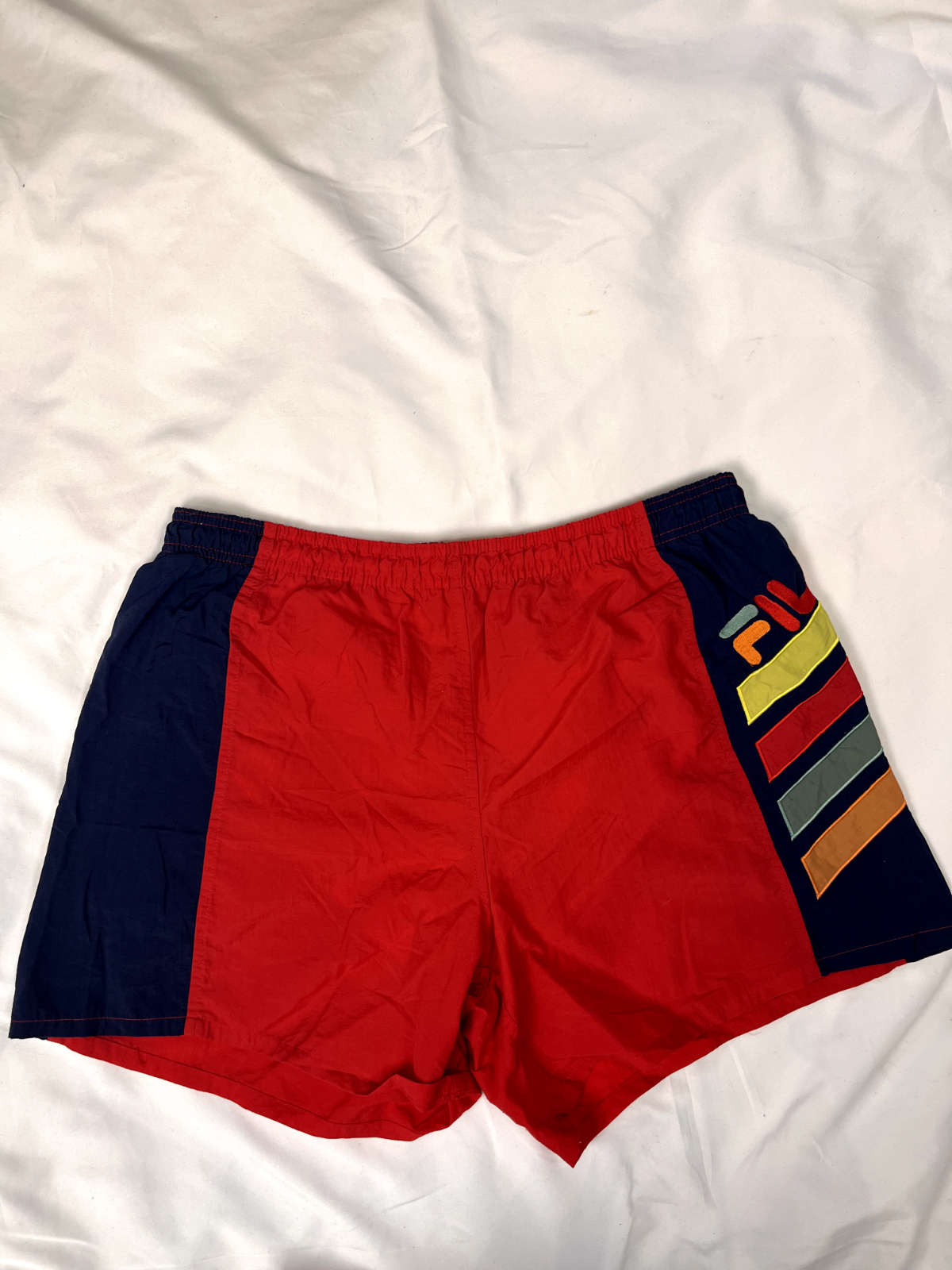 FILA COSTUME PANTALONCINO MARE UOMO TG 54 MEN SWIMSUIT VINTAGE CASUAL