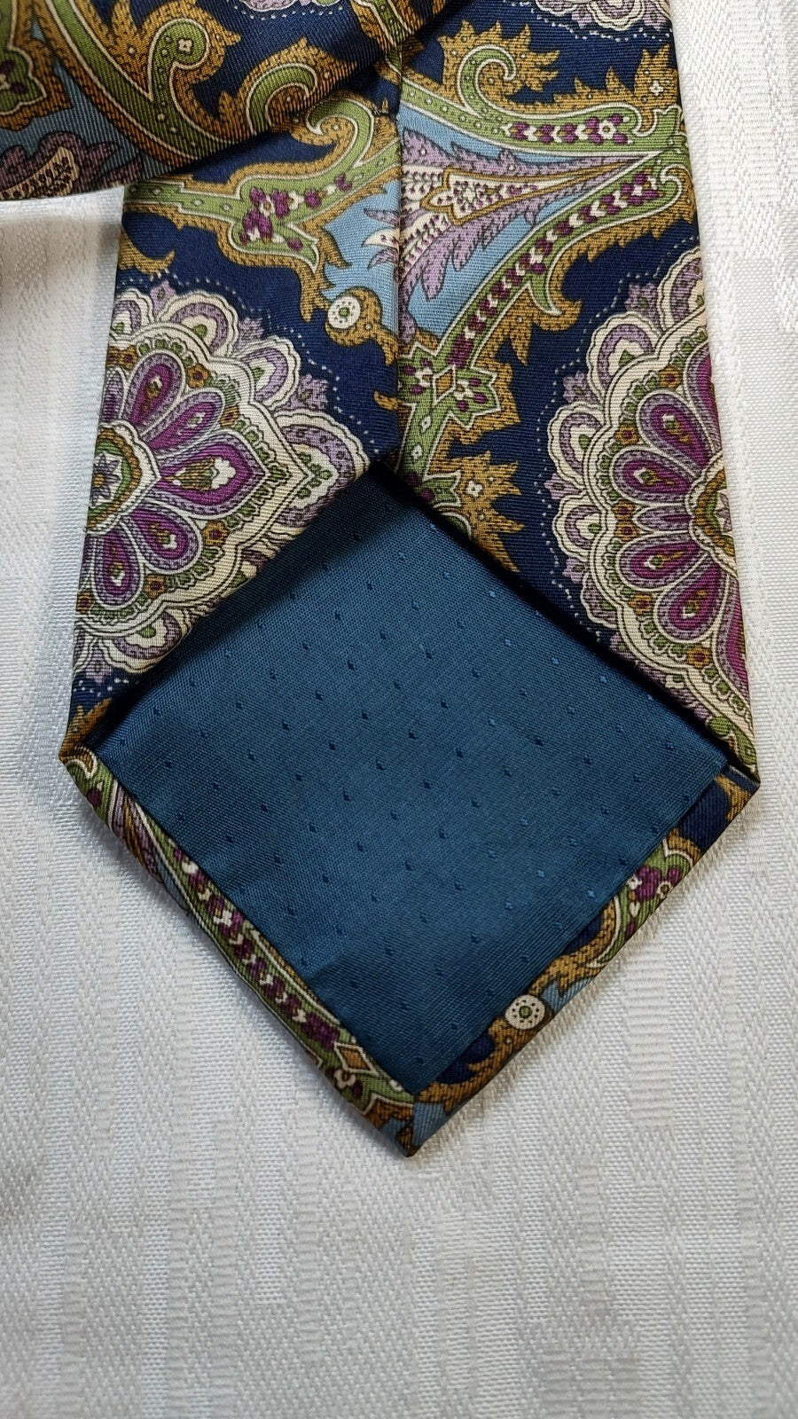 CHARLES JOURDAN 100%  SILK TIE SETA CRAVATTA NECKTIE MADE IN ITALY