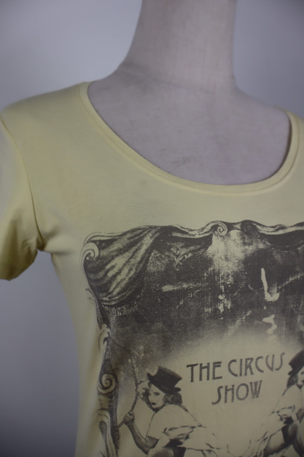 GUESS LOS ANGELES MAGLIA DONNA TG. L WOMAN CASUAL VINTAGE T-SHIRT TOP COTONE