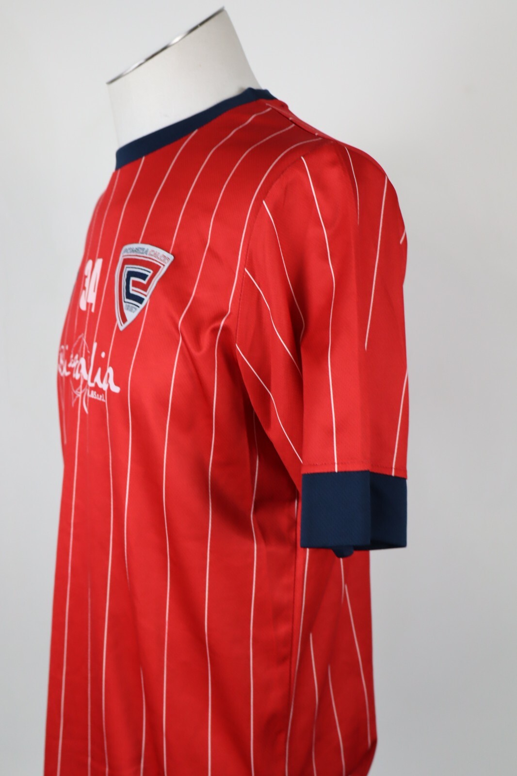 FRANKIE GARAGE POMEZIA MAGLIA CALCIO UOMO Tg L SOCCER TRIKOT MAN VINTAGE JERSEY