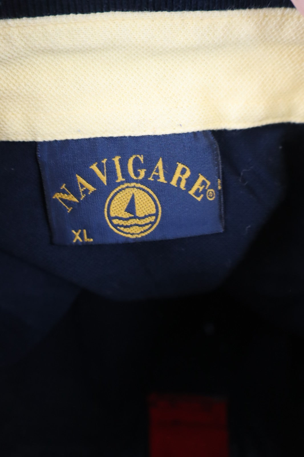 NAVIGARE POLO MAGLIA UOMO TG XL MAN T-SHIRT CASUAL VINTAGE COTONE COTTON