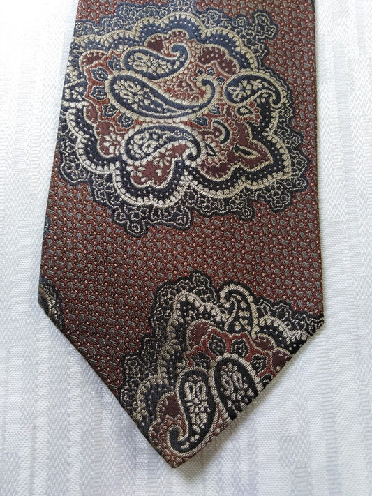 GIANFRANCO FERRE' 100% SILK TIE SETA CRAVATTA NECKTIE MADE IN ITALIA CLASSIC