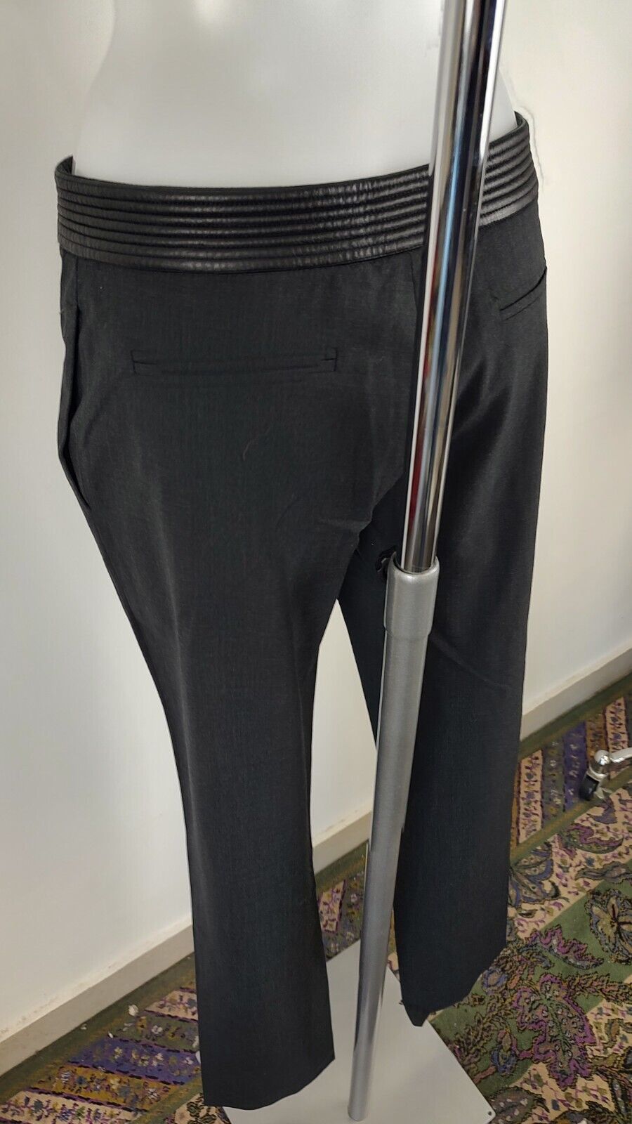 BLU MARINE PANTALONE CASUAL DONNA TG 42 WOMAN VINTAGE PANTS LANA