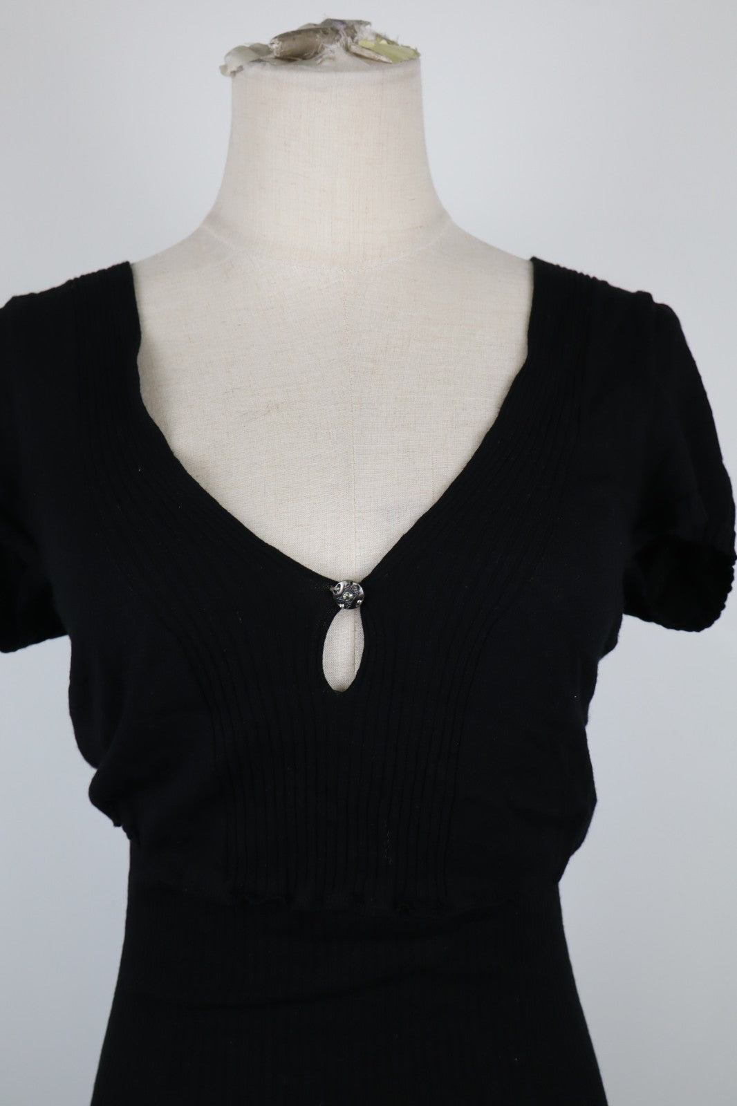 LIU JO JEANS VESTITO DONNA TG. 44 WOMAN CASUAL VINTAGE DRESS ABITO VISCOSA
