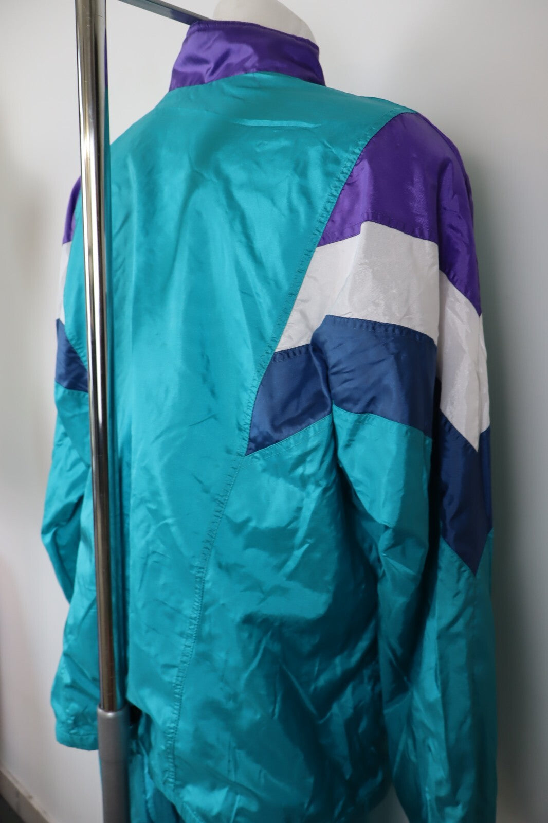 ADIDAS TUTA COMPLETO DUE PEZZI  TG. D8 TRACKSUIT JACKET GIACCA PANTS UOMO SPORT