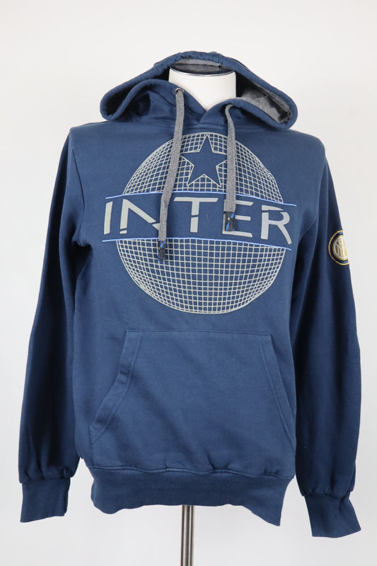 INTER OFFICIAL FELPA CAPPUCCIO SPORTIVA UOMO M MAN SPORT VINTAGE JACKET CALCIO