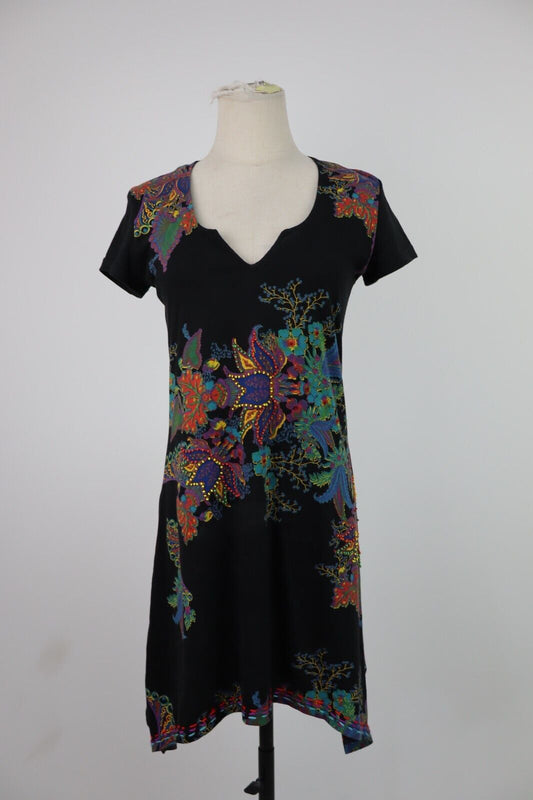 DESIGUAL VESTITO ABITO DONNA TG. S WOMAN CASUAL VINTAGE DRESS