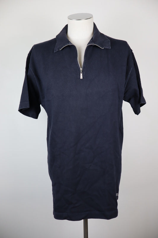 WRANGLER POLO ZIP MAGLIA UOMO TG XL MAN T-SHIRT CASUAL VINTAGE COTONE COTTON