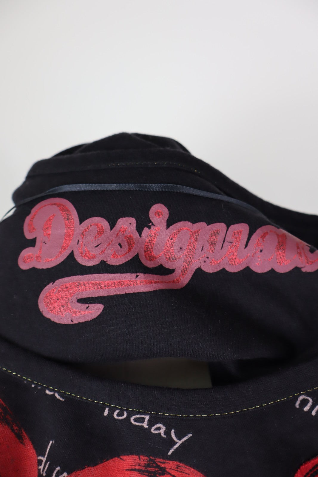 DESIGUAL VESTITO DONNA TG. S WOMAN CASUAL VINTAGE DRESS ABITO CUORE