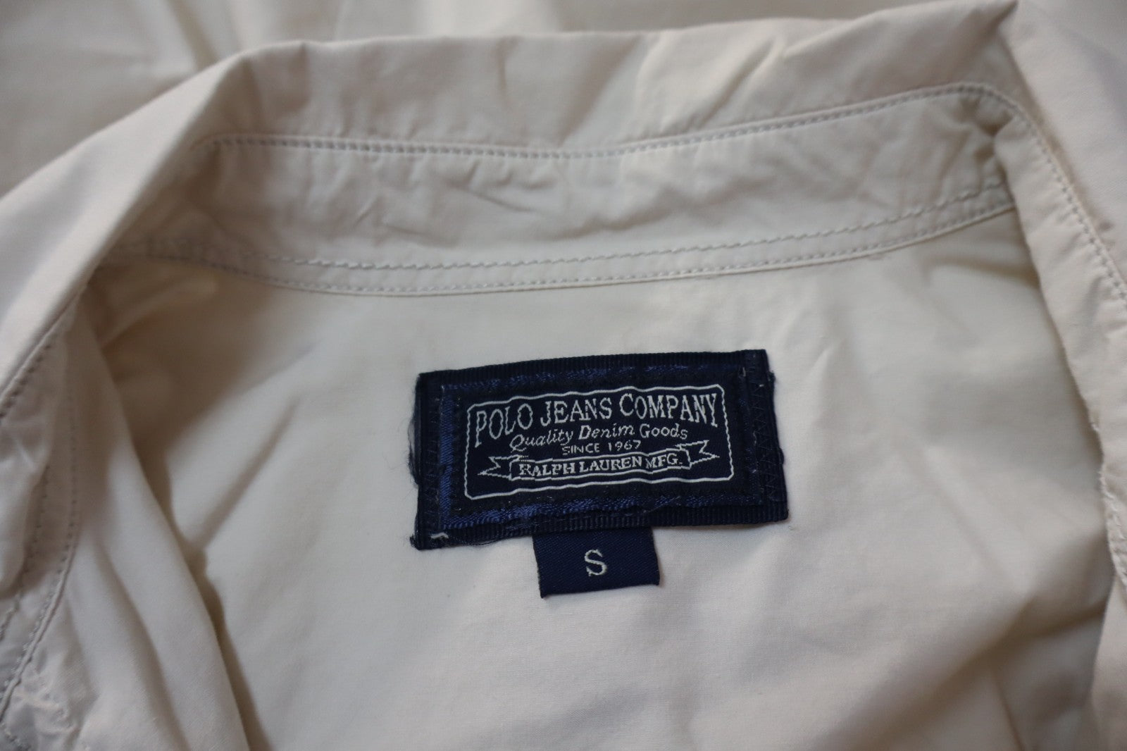 RALPH LAUREN CAMICIA DONNA TG. S WOMAN SHIRT CASUAL VINTAGE COTONE COTTON LOGO