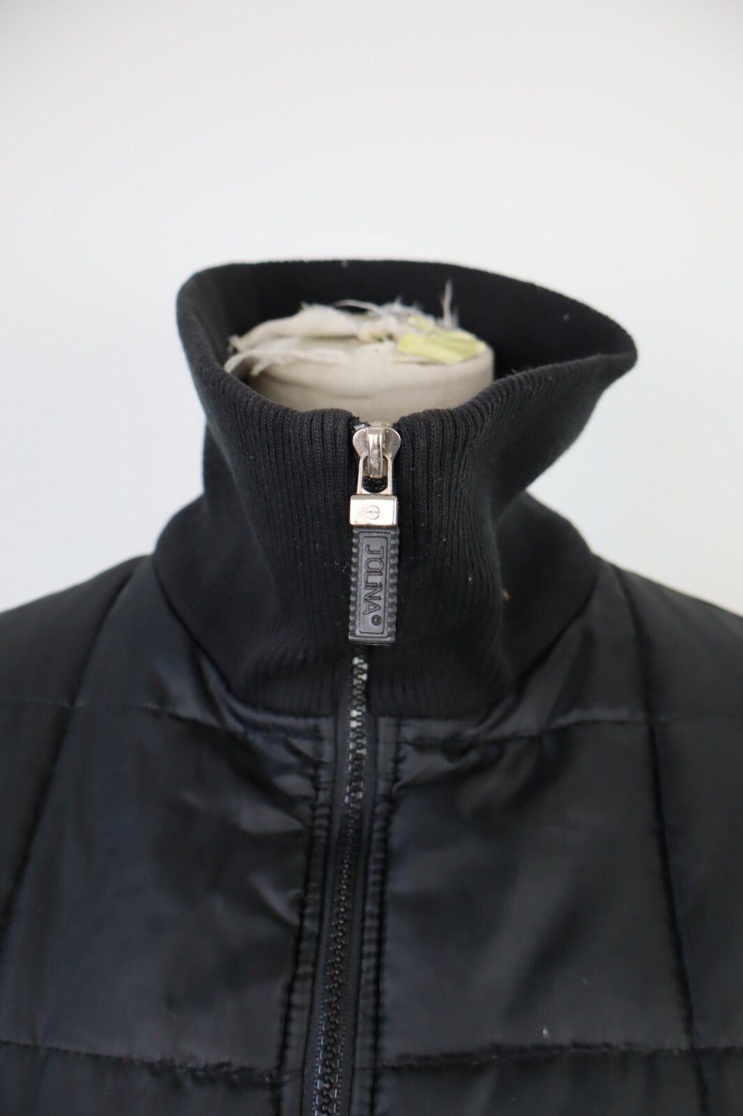 GIUBBINO IMBOTTITO MINIMALISTA SATINATO BOMBER URBAN DONNA TG 2 WOMAN Y2K 2000'S