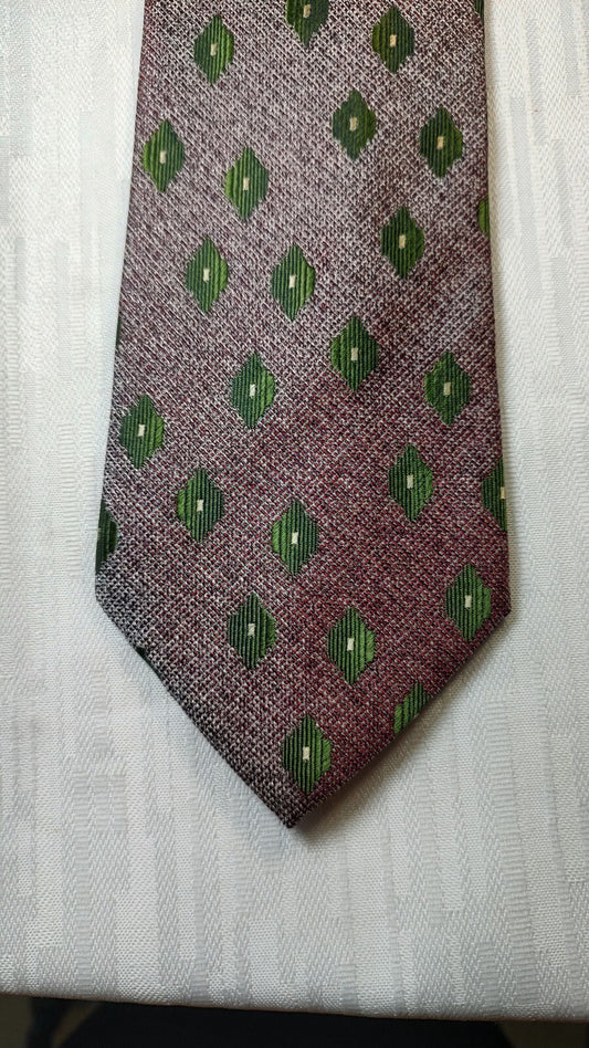 CERRUTI 1881 100%  SILK TIE SETA CRAVATTA NECKTIE MADE IN FRANCE