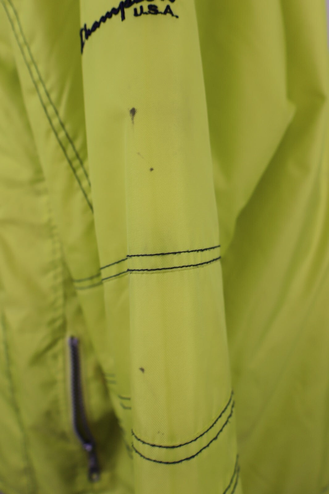 CHAMPION '90S GIUBBINO TRAPUNTATO UOMO Tg. L MAN VINTAGE CASUAL JACKET