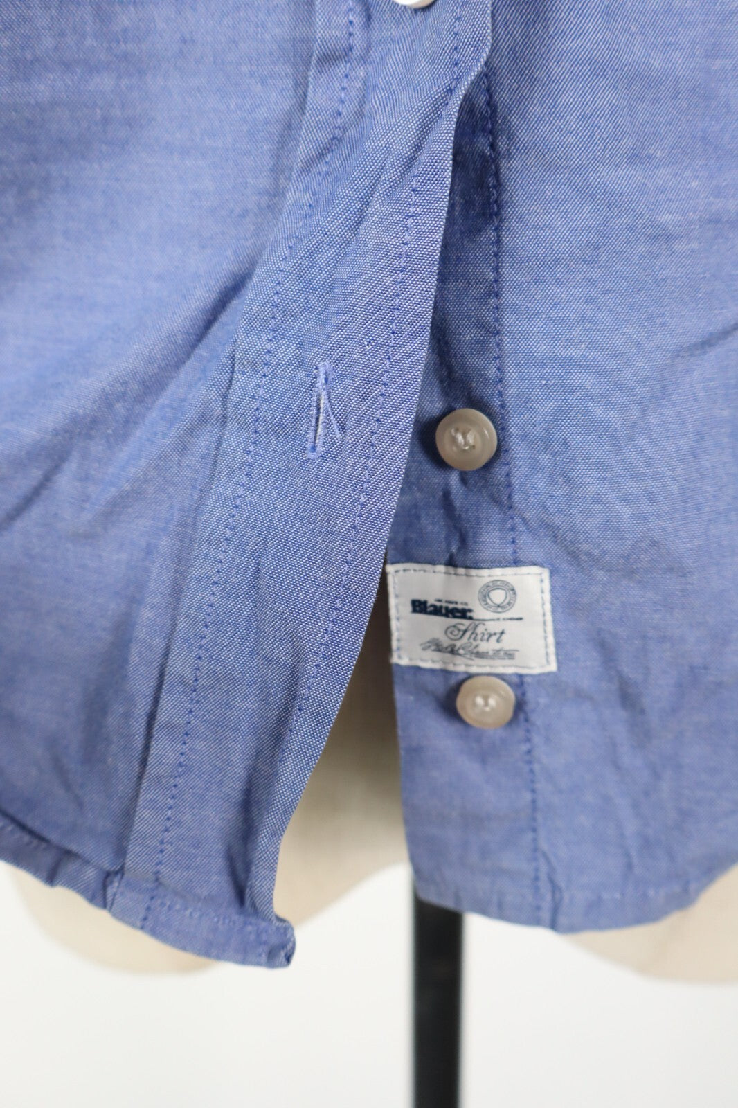 BLAUER CAMICIA DONNA TG. S WOMAN SHIRT CASUAL VINTAGE COTONE BOTTONI