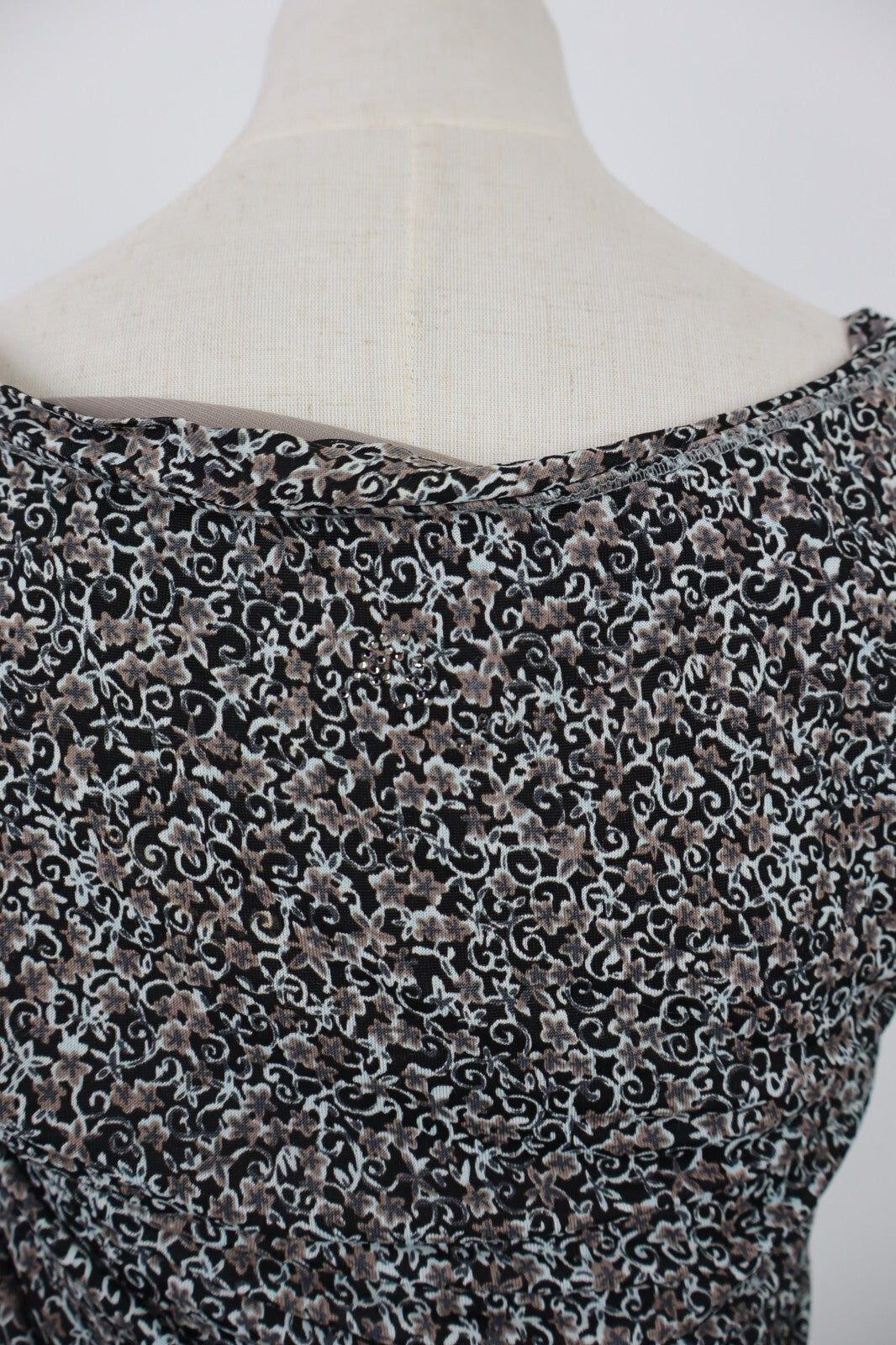LIU JO VESTITO DONNA TG. 42 WOMAN CASUAL VINTAGE DRESS ABITO