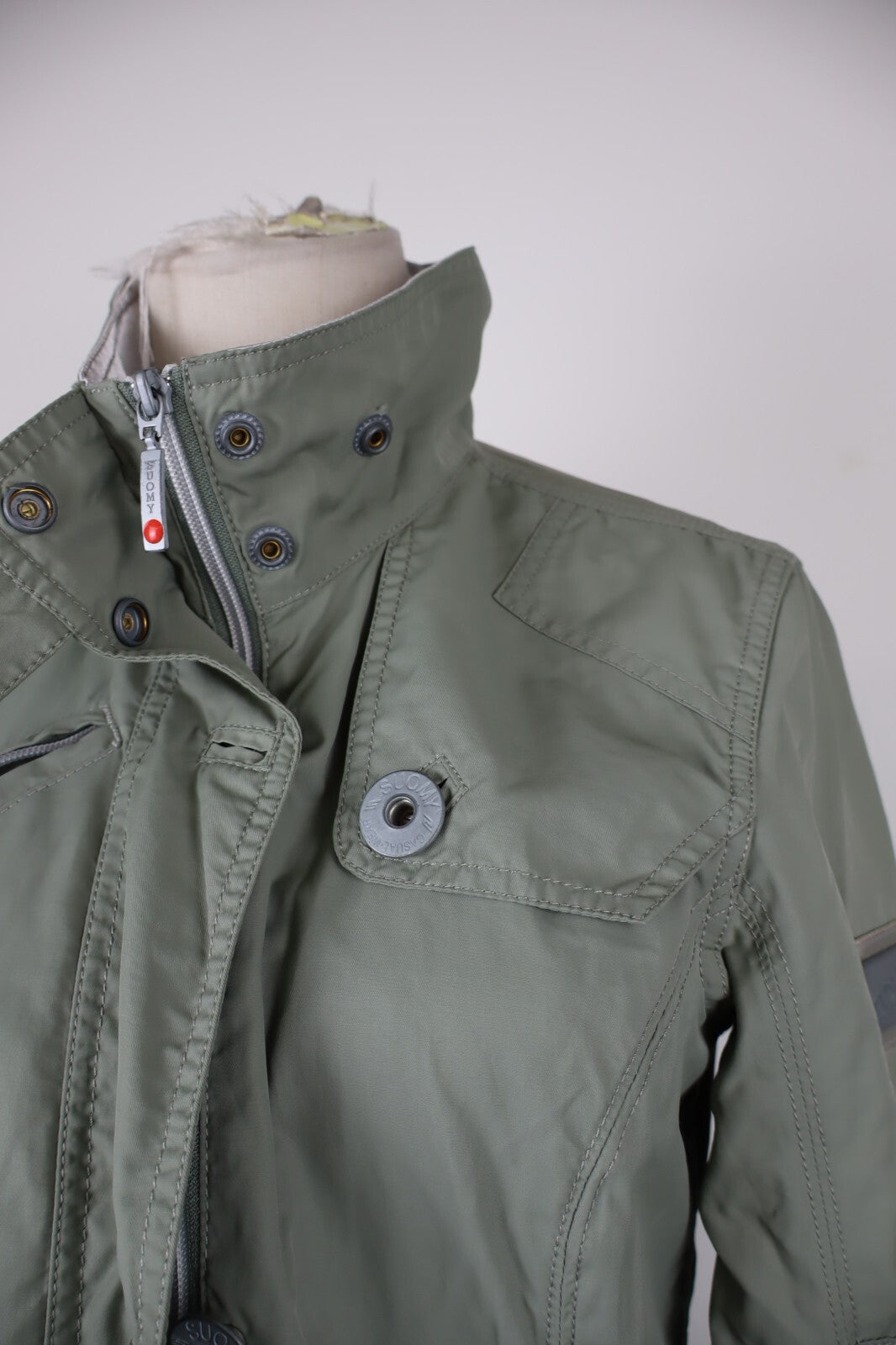 SUOMY GIUBBINO DONNA LEGGERO TG 42 WOMAN JACKET GIACCA VINTAGE COTONE