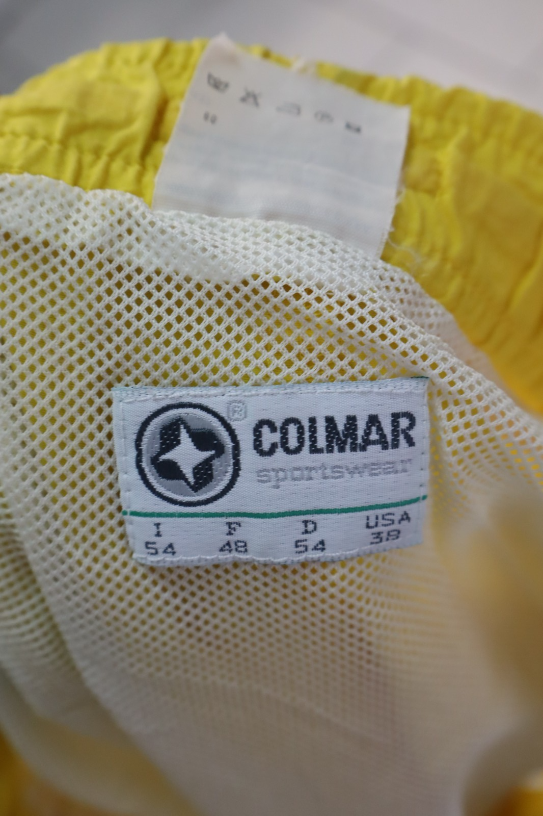 COLMAR COSTUME PANTALONCINO MARE UOMO TG 54 MAN SWIMSUIT VINTAGE CASUAL SURF