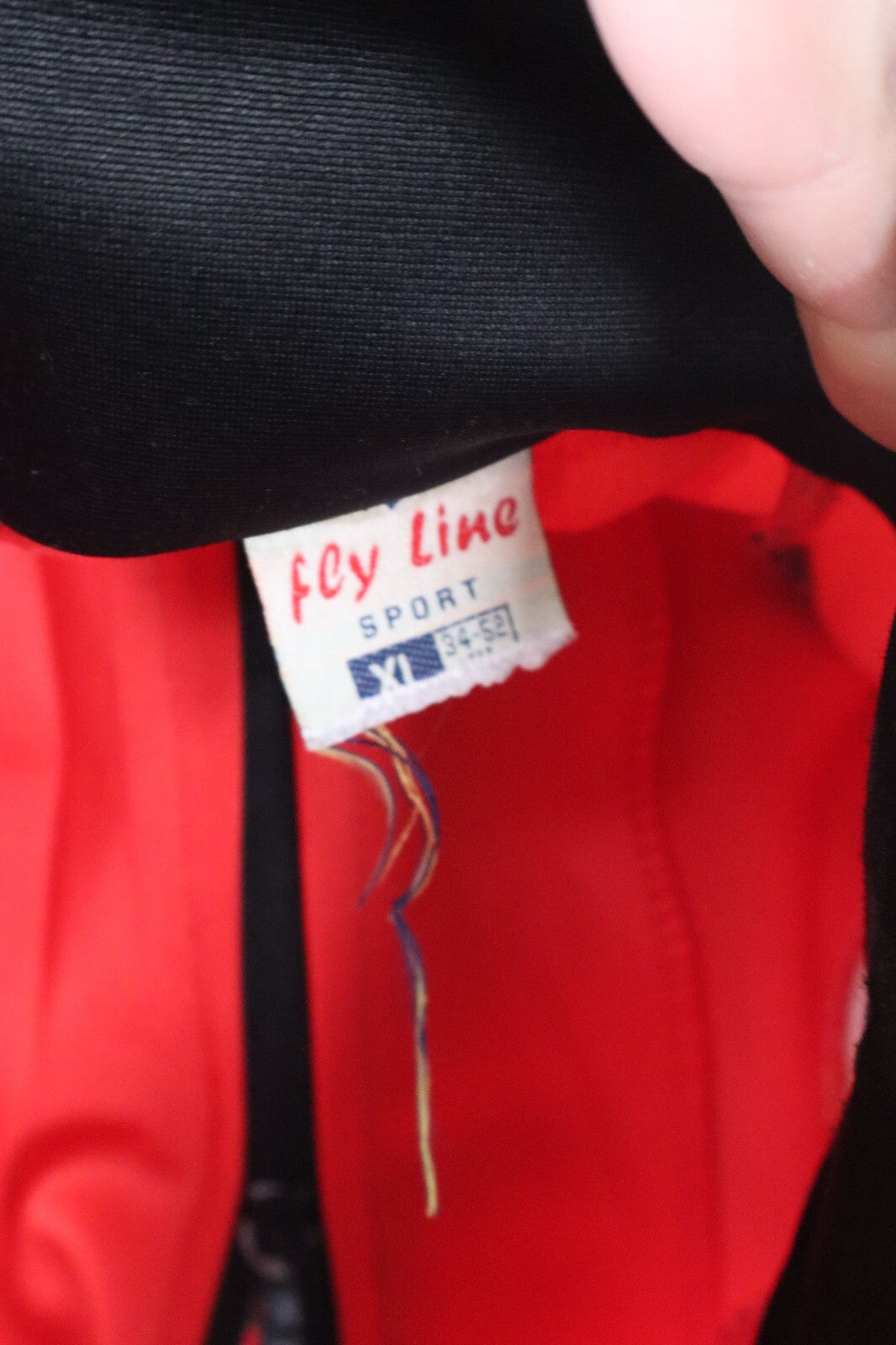 FLY LINE TURRIS FELPA ZIP GIACCA CALCIO SPORT UOMO XL MAN JACKET SOCCER