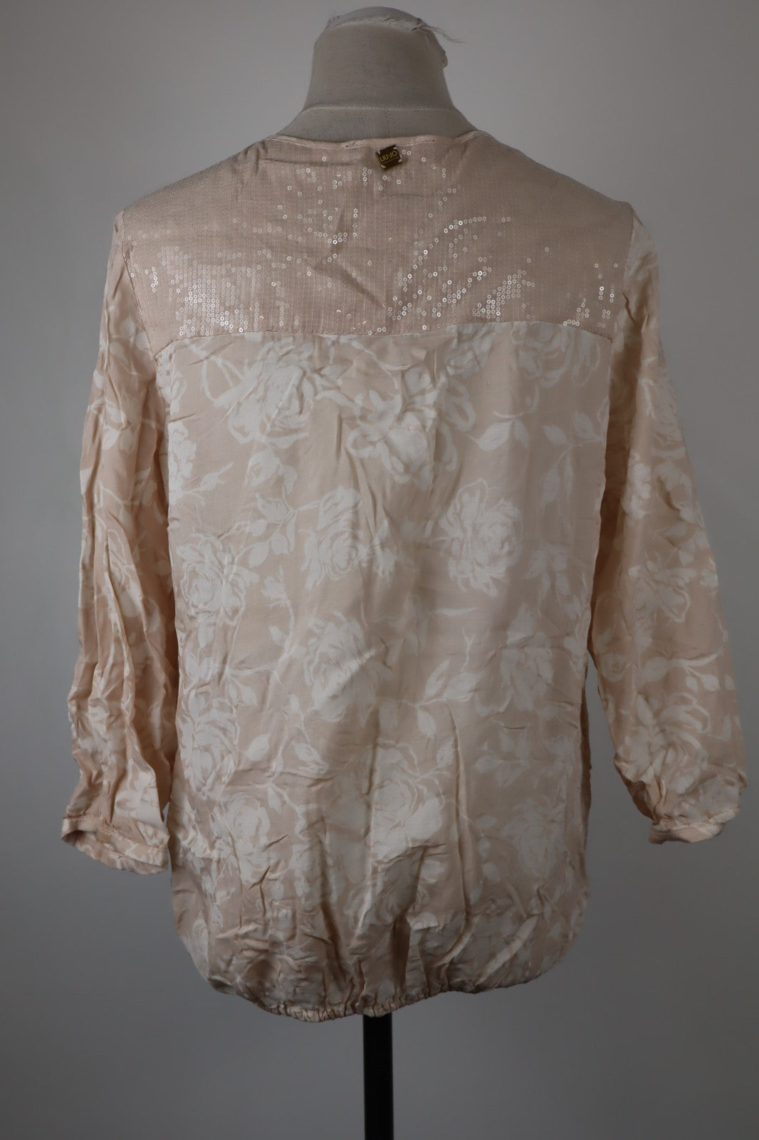 LIU JO MAGLIA TOP DONNA TG. 42 WOMAN CASUAL VINTAGE T-SHIRT TOP VISCOSA
