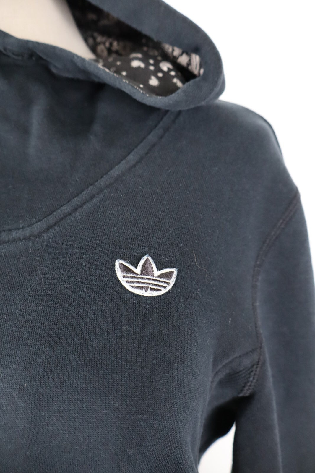ADIDAS FELPA CON ZIP CAPPUCCIO DONNA Tg 44 WOMEN CASUAL VINTAGE SPORT SWEATSHIRT